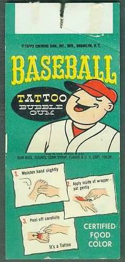 1960 Topps Tattoos